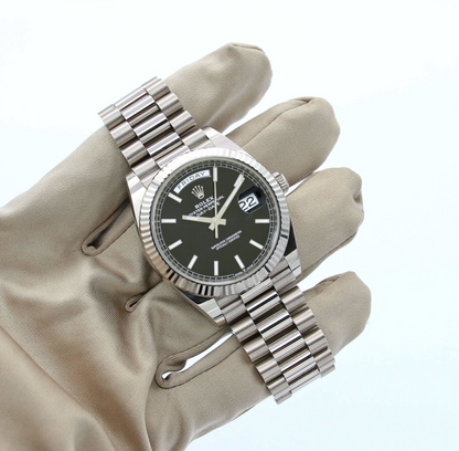 Rolex Day-Date 40mm  Black Dial