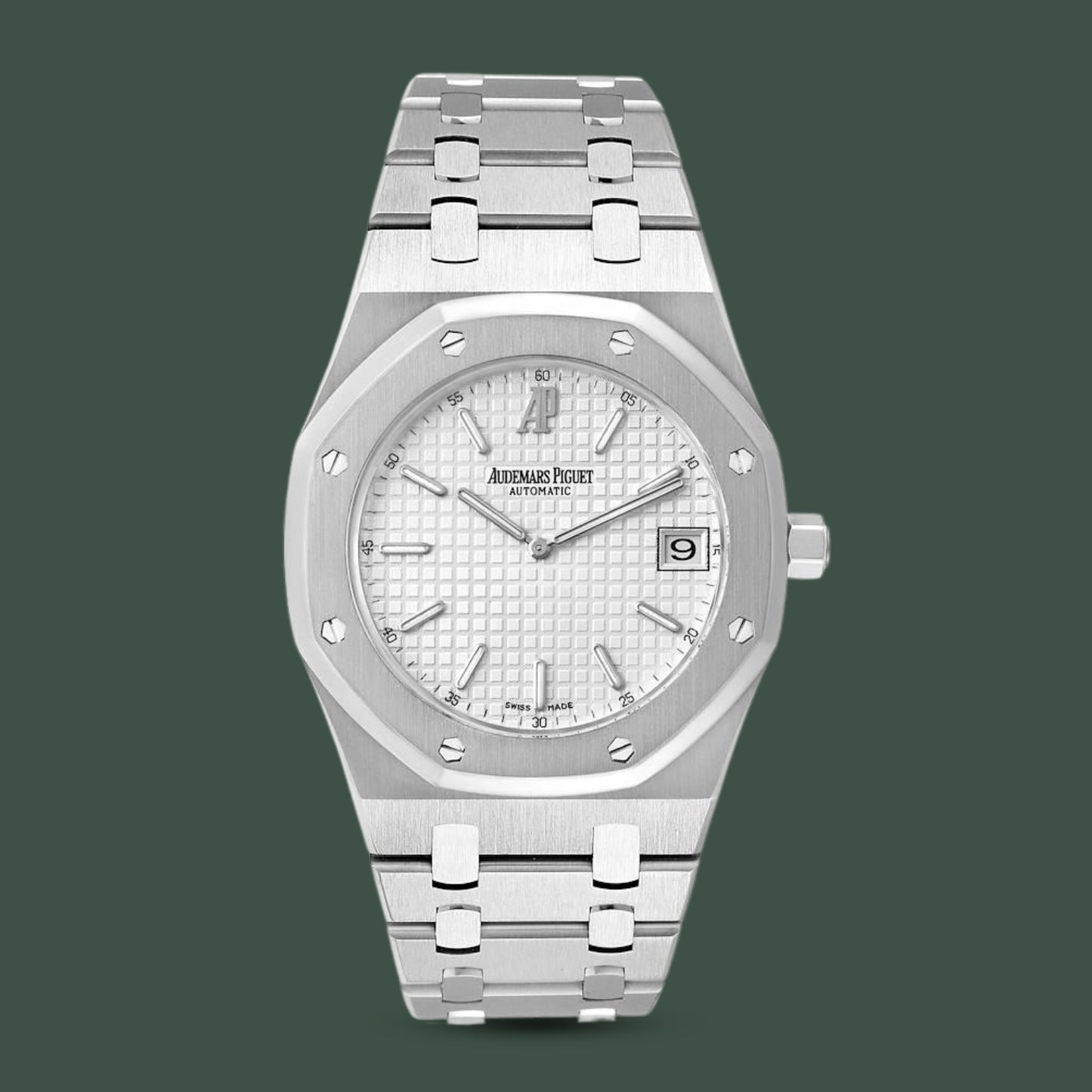 Audemars Piguet Royal Oak Fond Blanc. Homme