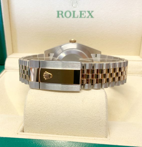 ROLEX DATEJUST 41 WIMBLEDON TWO-TONE