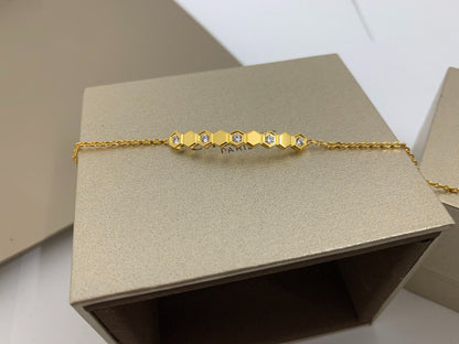 [Verdaci™]BEE LOVE BRACELET DIAMOND