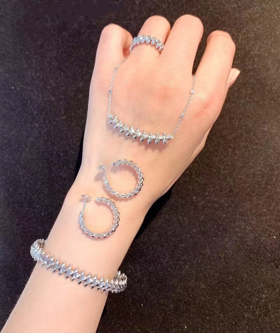 [Verdaci™]CLASH SILVER BRACELET