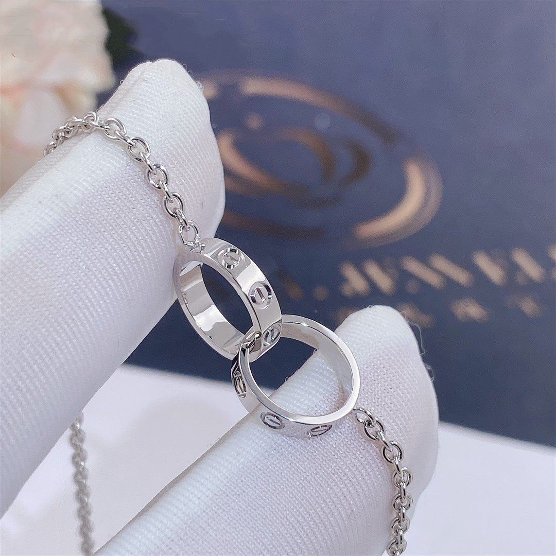 [Verdaci™]LOVE BRACELET DOUBLE RING