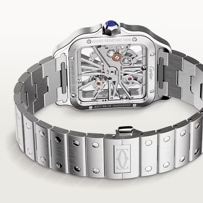 Cartier Santos De Cartier Skeleton WHSA0015