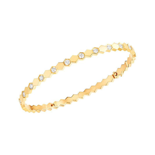 [Verdaci™]BEE LOVE GOLD DIAMOND BRACELET