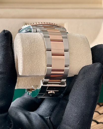 Rolex Yacht- Master Chocolate Dial Two-Tone Everose Gold and Oystersteel