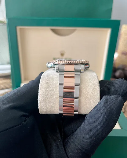 Rolex Yacht- Master Chocolate Dial Two-Tone Everose Gold and Oystersteel