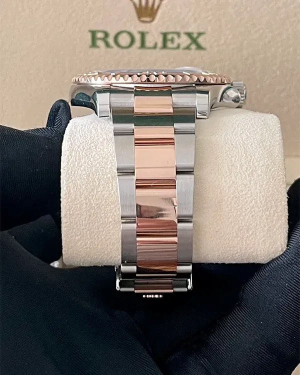 Rolex Yacht- Master Chocolate Dial Two-Tone Everose Gold and Oystersteel