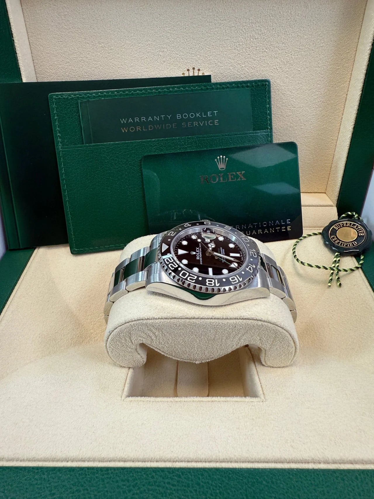 ROLEX GMT-Master II Oyster "Bruce Wayne" 126710GRNR