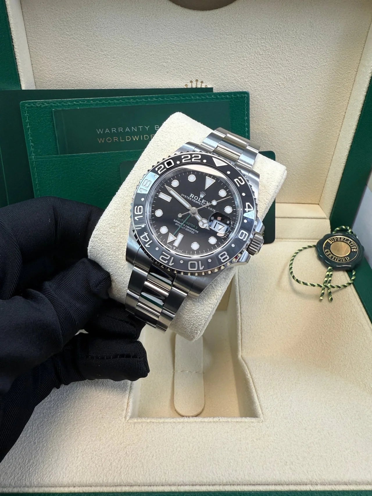 ROLEX GMT-Master II Oyster "Bruce Wayne" 126710GRNR