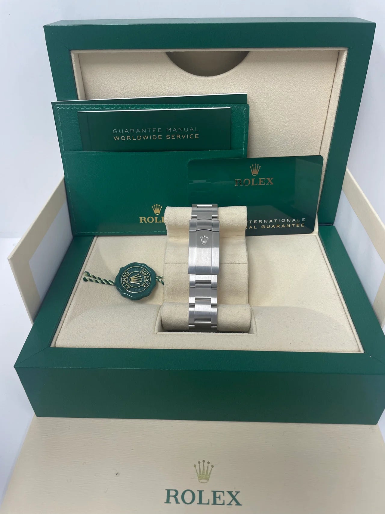 Rolex Oyster Perpetual Turquoise Dial Oyster 124300