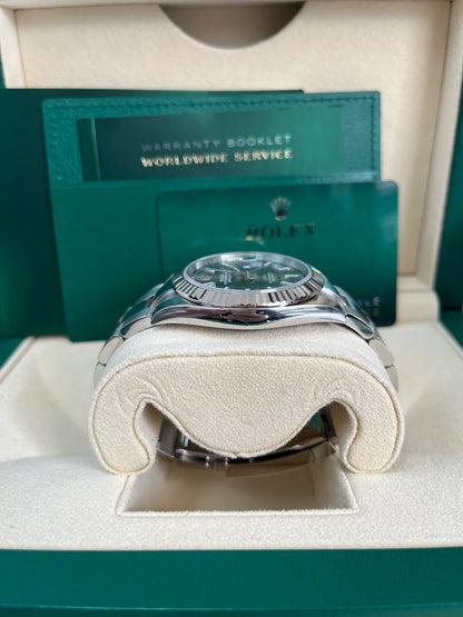 Rolex Datejust Oyster 41 mm Mint Green