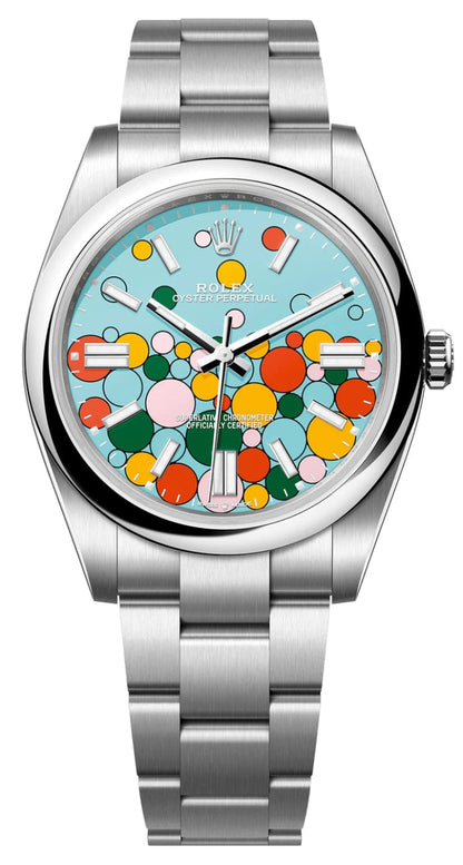 ROLEX OYSTER PERPETUAL 41MM CELEBRATION DIAL