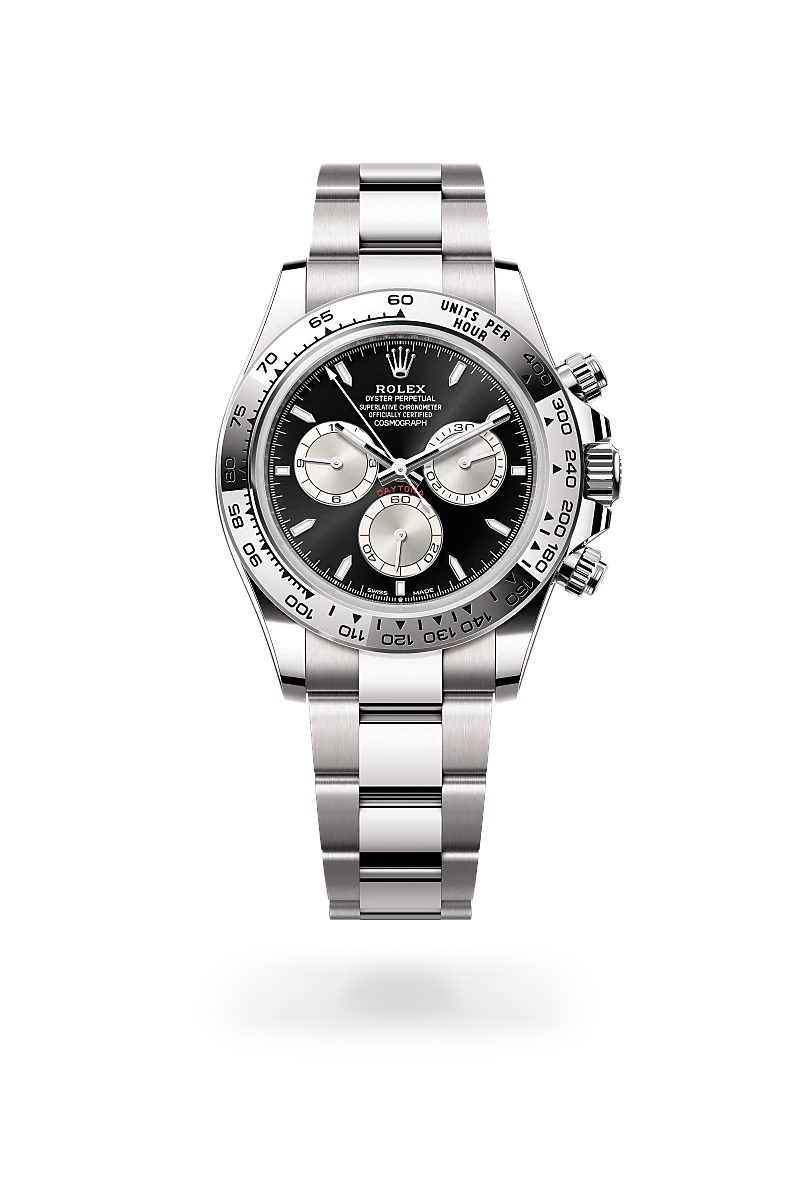 Rolex Daytona 40mm 126509 White Gold Black Dial