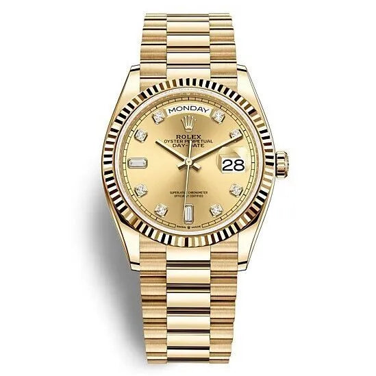 ROLEX DAY-DATE GOLD DIAL