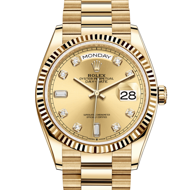 ROLEX DAY-DATE GOLD DIAL