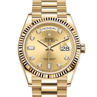 ROLEX DAY-DATE GOLD DIAL
