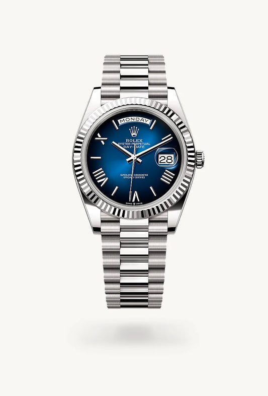 ROLEX DayDate 40 Blue/Black Dial