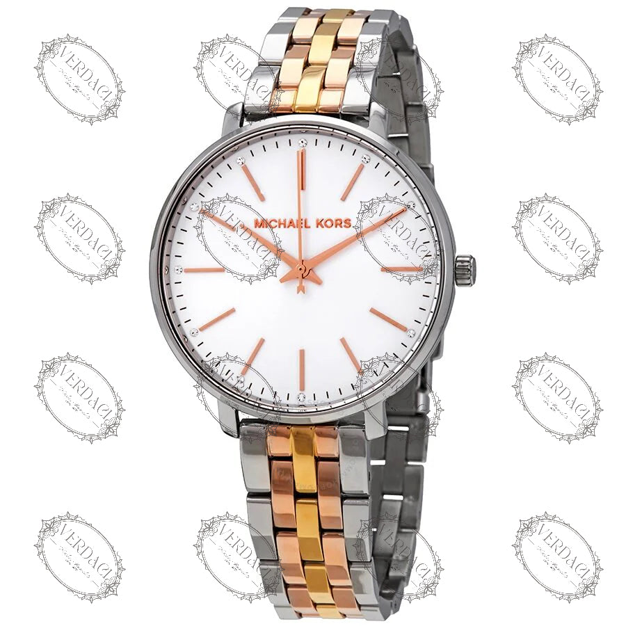 MICHAEL KORS  PYPER TRI-TONE WATCH MK3901