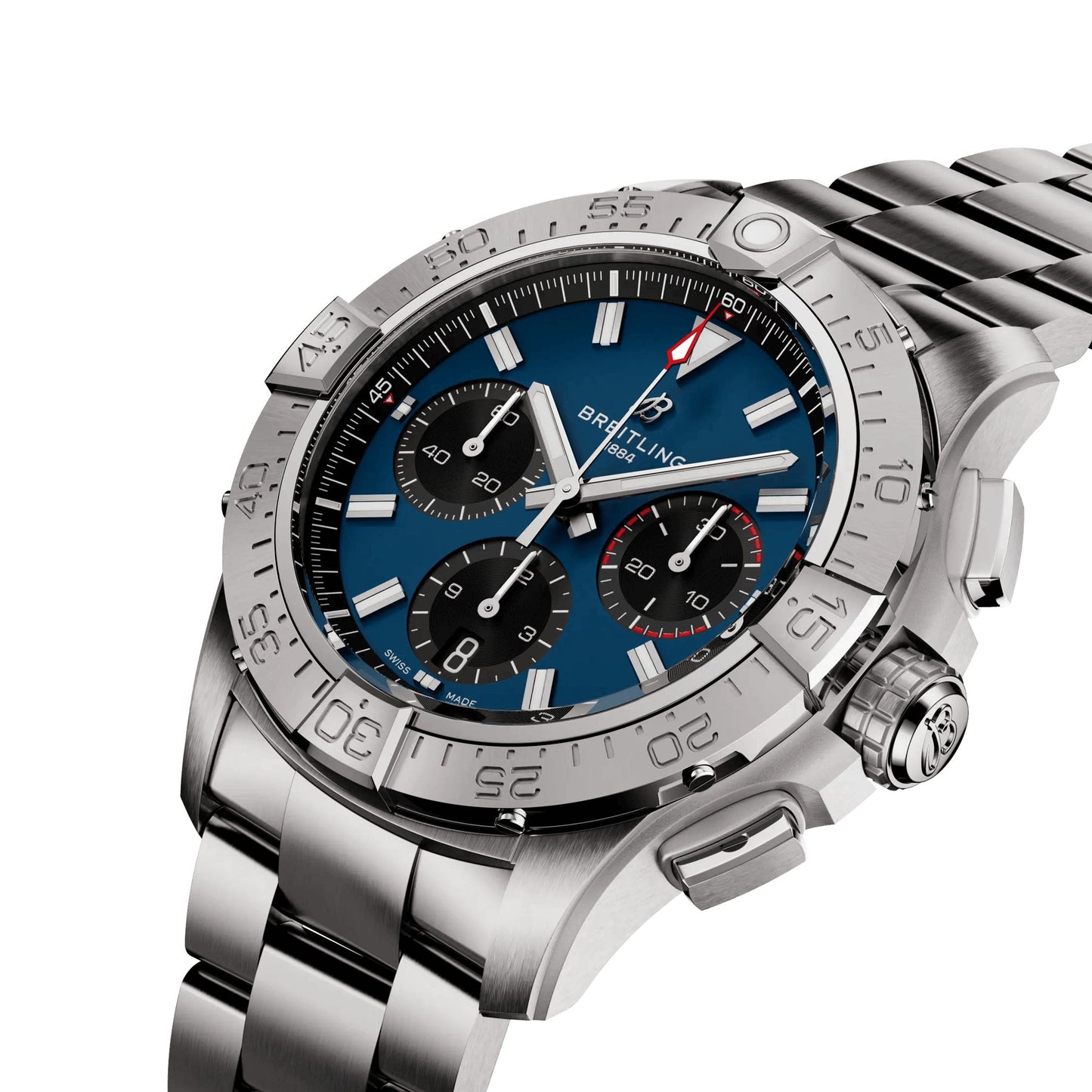 Montre Breitling Avenger B01 Chronograph cadran bleu