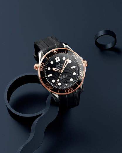 OMEGA SEAMASTER DIVER BLACK BRONZE