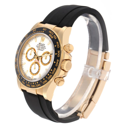 Rolex Daytona Yellow Gold White Dial 126518