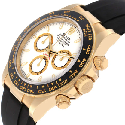 Rolex Daytona Yellow Gold White Dial 126518