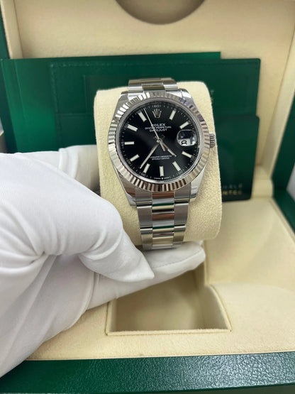 Rolex Datejust 41 Black dial Oyster