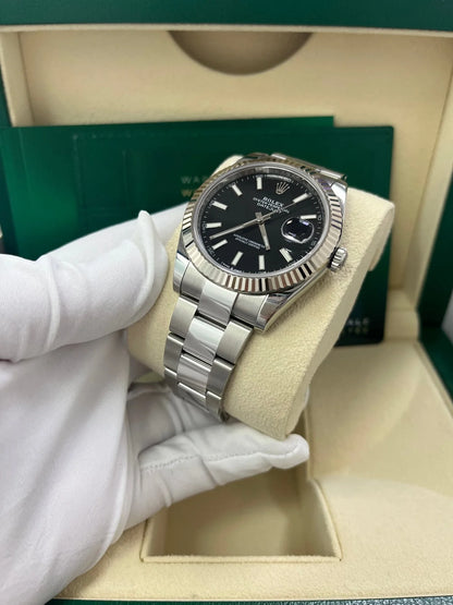 Rolex Datejust 41 Black dial Oyster