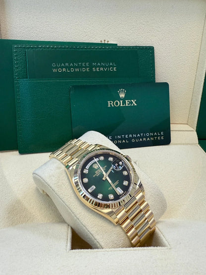 Rolex Day-Date Green Ombre Dial