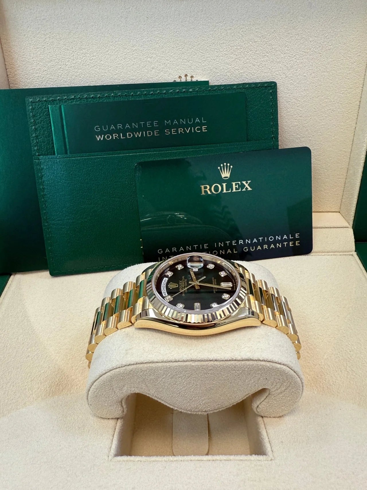 Rolex Day-Date Green Ombre Dial
