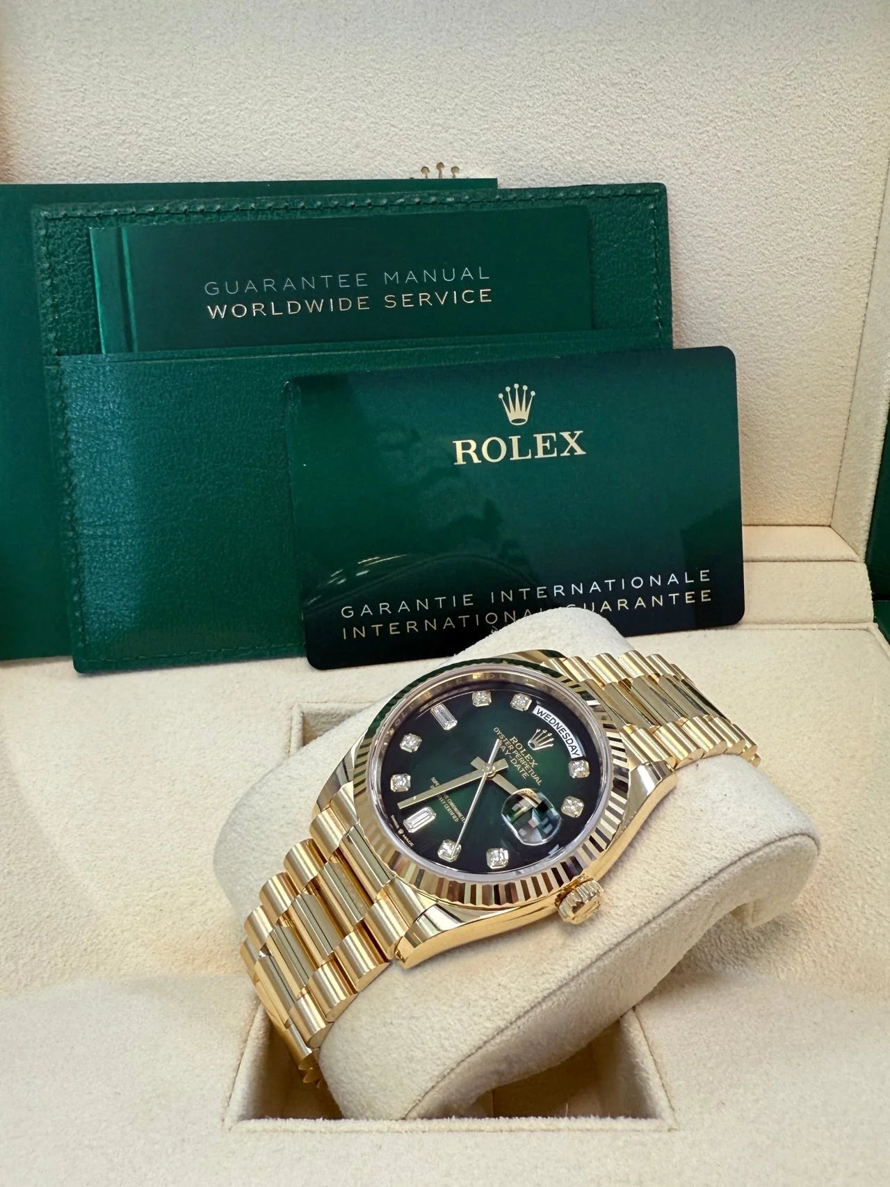 Rolex Day-Date Green Ombre Dial