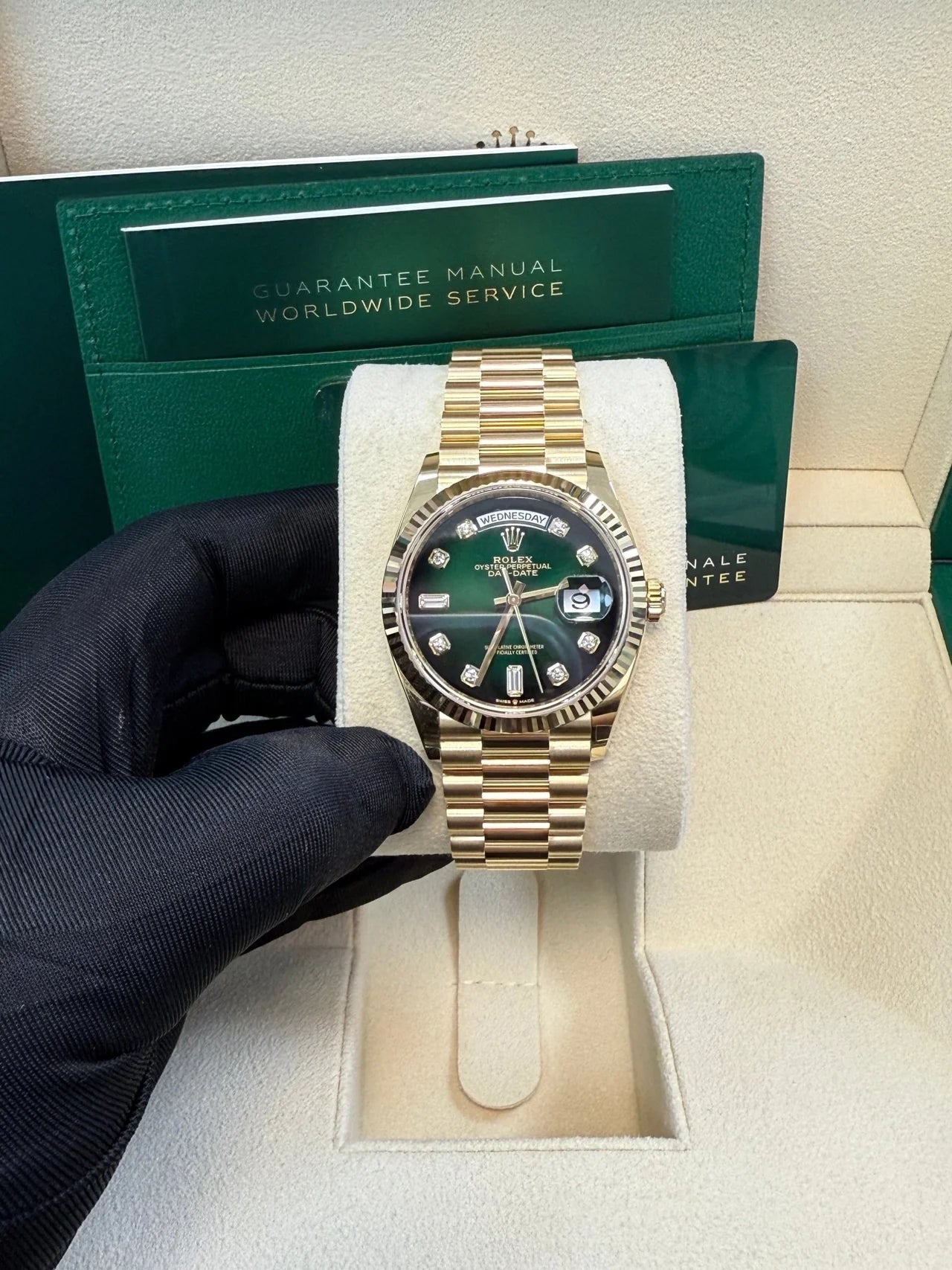 Rolex Day-Date Green Ombre Dial