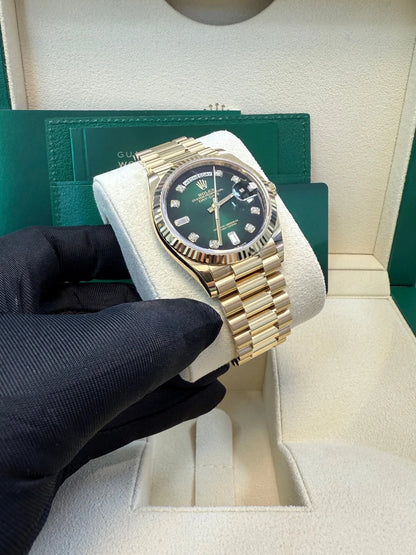 Rolex Day-Date Green Ombre Dial