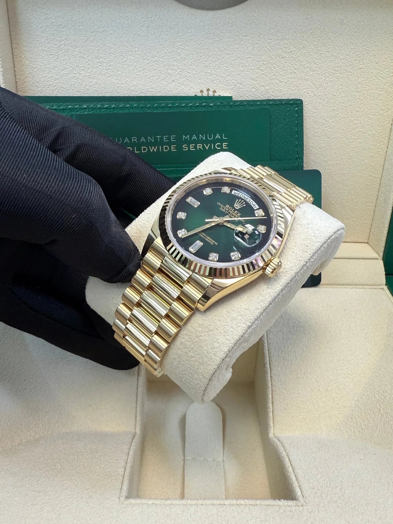 Rolex Day-Date Green Ombre Dial