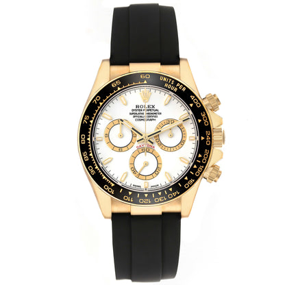 Rolex Daytona Yellow Gold White Dial 126518