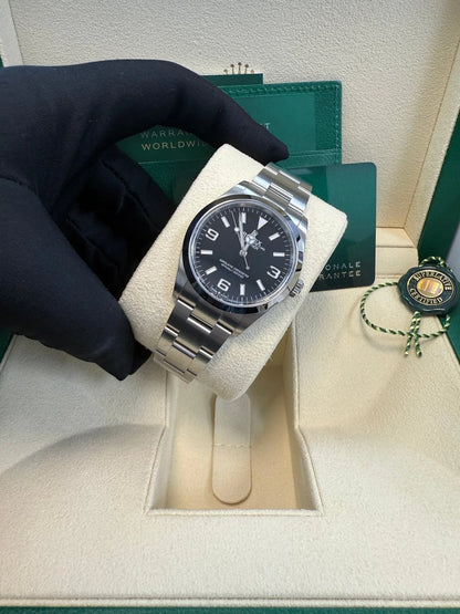 Rolex Explorer Oyster Perpetual Explorer Black