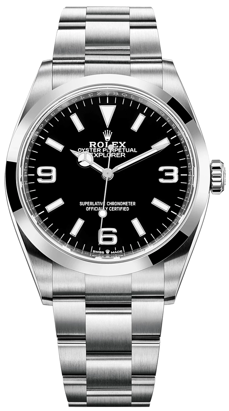 Rolex Explorer Oyster Perpetual Explorer Black
