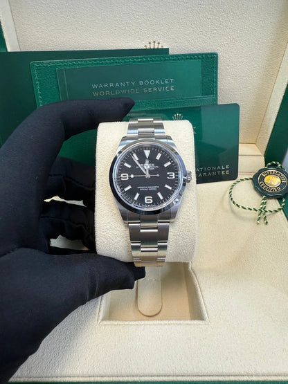 Rolex Explorer Oyster Perpetual Explorer Black