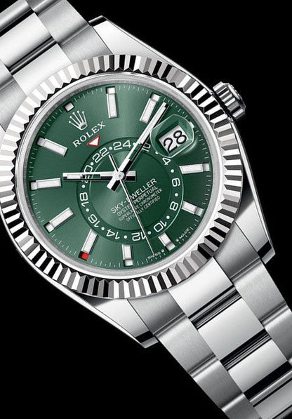 Rolex Sky-Dweller Oyster Perpetual Green