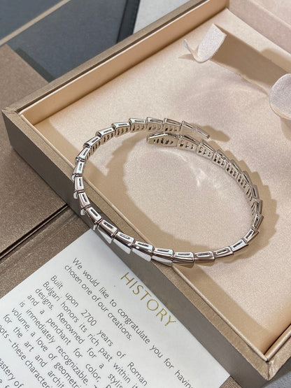 [Verdaci™]SERPENTI VIPER SILVER BRACELET