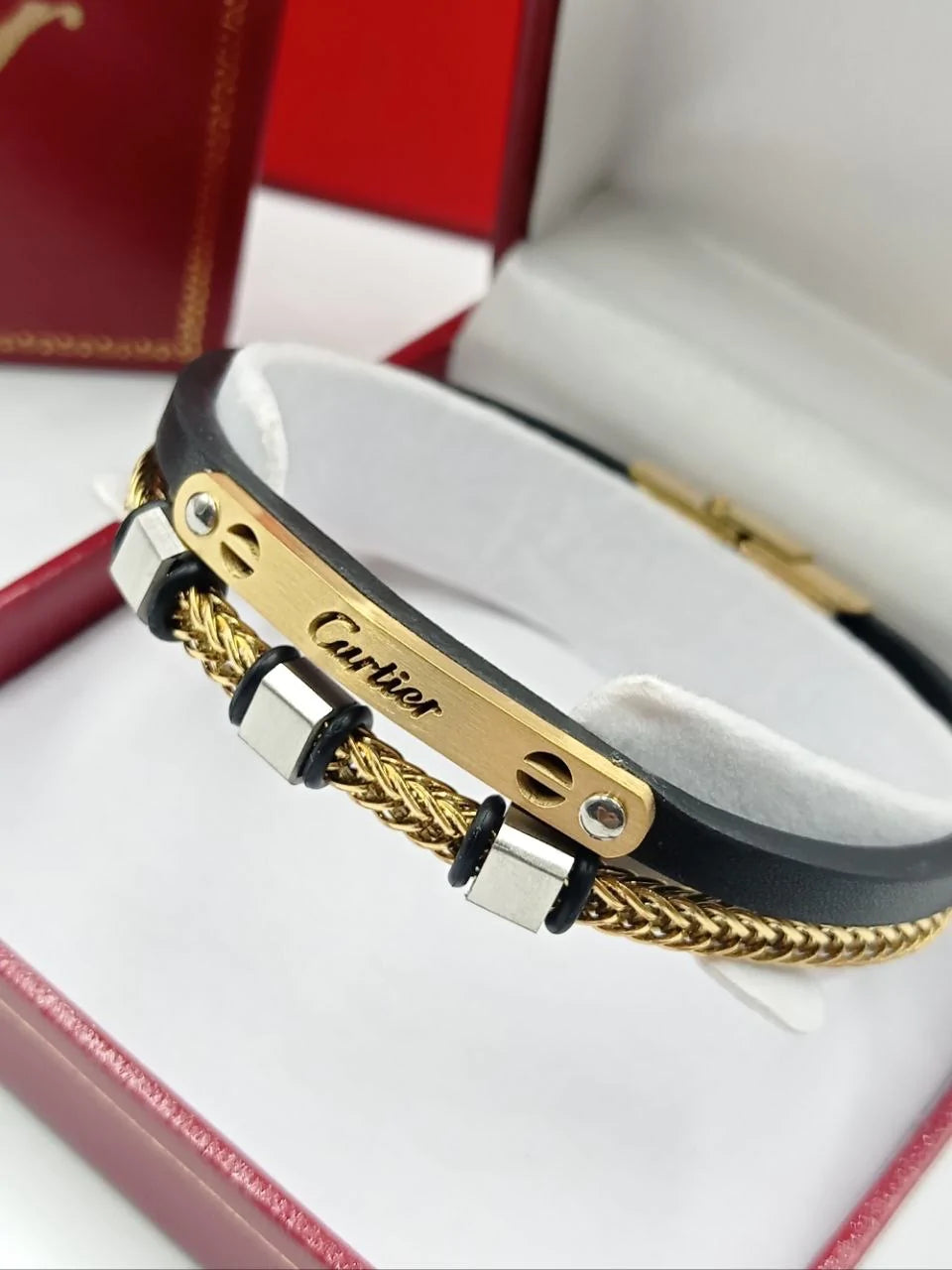 Bracelet de Luxe En Cuir Pour Homme / H30049
