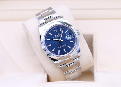 Datejust 126300 Fond Bleu Oyster 41 mm