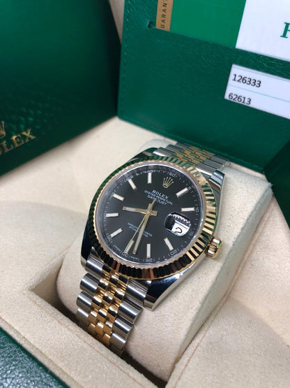 Montre Datejust 126333-0014 Fond Noir Jubilée 41 mm