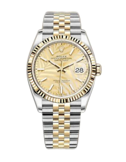 Datejust 36 mm Gold Palm 126233 Modèle 2021